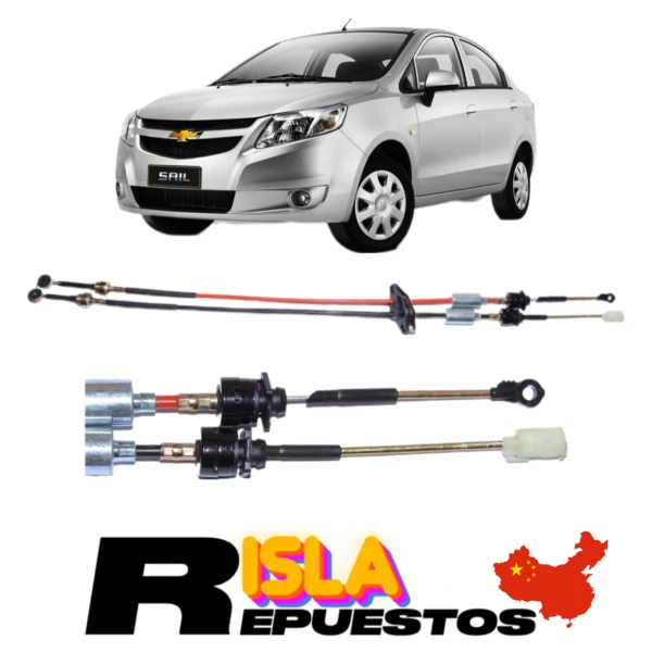 Cable Selectora De Cambios Para Chevrolet Sail 2010 2016 1.4